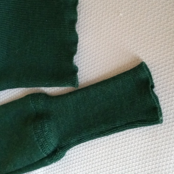 Balenciaga Paris Green Wool Pullover Sweater Size 38 - Picture 5 of 12